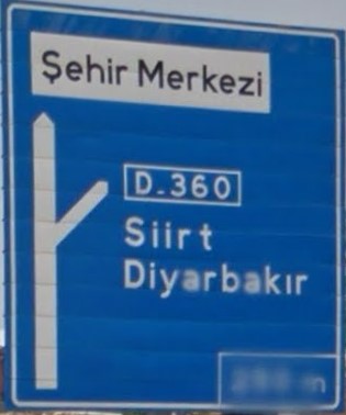 Panneau Turquie